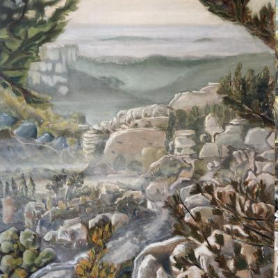 ROCHES ALPILLES 100X73