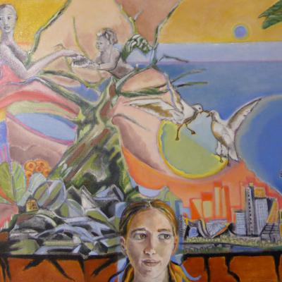 BEIJING-NEW YORK 60X73