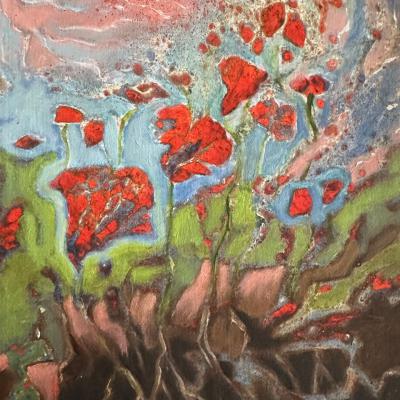COQUELICOTS 24X19