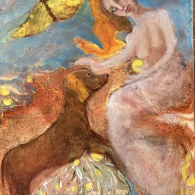 PAPILLON PALPITE 40X30